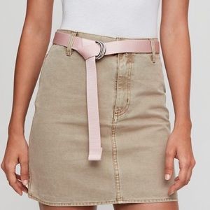 Main Character D Ring Webbing Belt